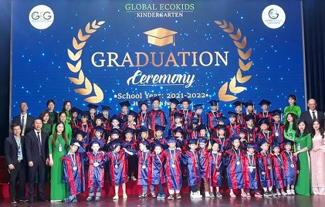 Hệ thống Trường mầm non Global Ecokids tổ chức lễ tốt nghiệp cho 66 học sinh