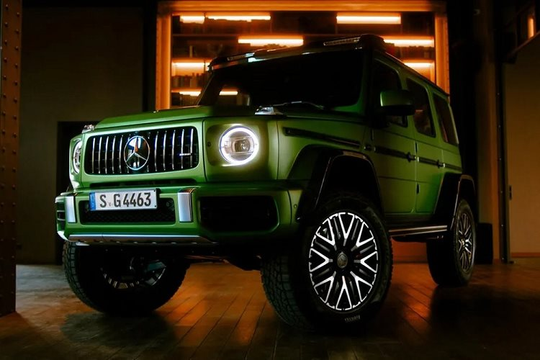 Mercedes-AMG G63 thêm bản gầm cao với khả năng lội nước ấn tượng