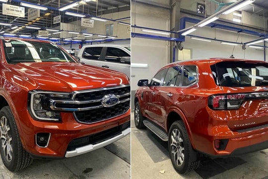 Ford Everest 2023 sắp bán tại Việt Nam