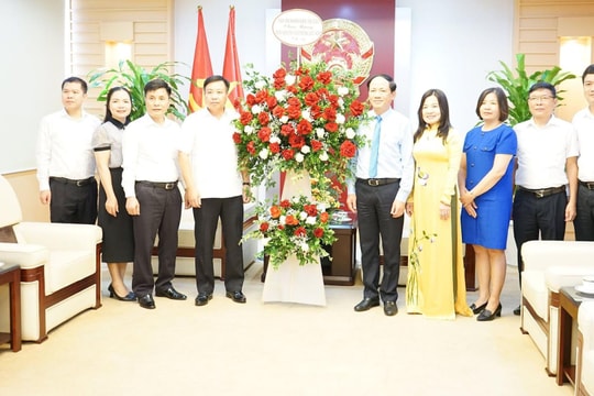 Lãnh đạo TANDTC chúc mừng Ngày Báo chí Cách mạng Việt Nam