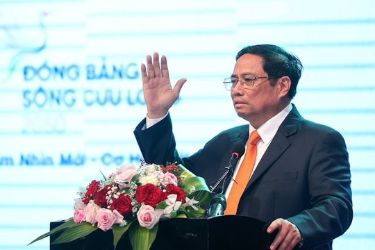 Thủ tướng: Tập trung tháo gỡ điểm nghẽn để thúc đẩy phát triển kinh tế - xã hội vùng ĐBSCL