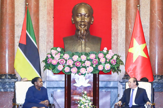 Lãnh đạo Nhà nước, Chính phủ tiếp Chủ tịch Quốc hội Mozambique