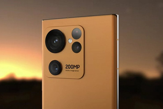 Mẫu Galaxy S23 Ultra màu vàng đồng với camera 200MP 'siêu khủng'