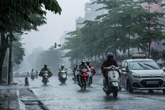 Dự báo thời tiết 10 ngày tới: Xuất hiện mưa dông, miền Bắc hạ nhiệt vài ngày trước đợt nắng nóng mới