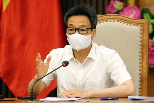 Phó Thủ tướng Vũ Đức Đam: Tiến độ tiêm vaccine phòng chống dịch COVID-19 chưa đáp ứng yêu cầu