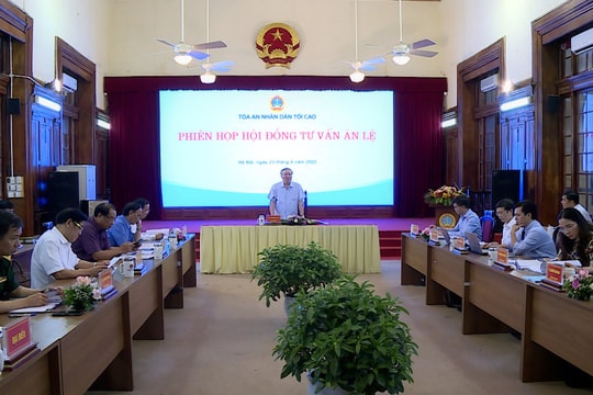 Hội đồng tư vấn án lệ cho ý kiến các dự thảo án lệ