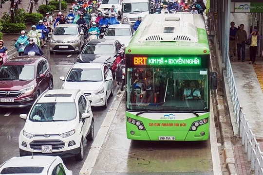 Đề xuất thêm một số phương tiện được đi vào làn BRT