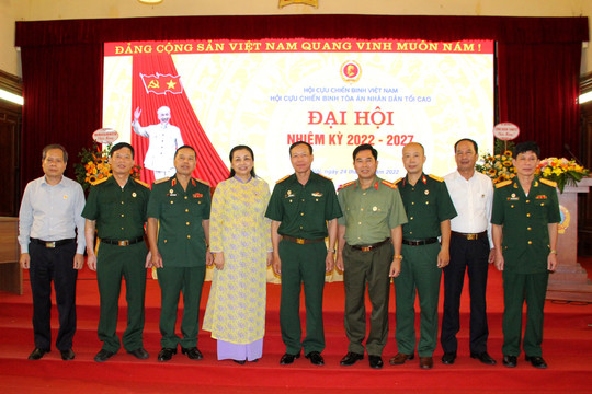 Đại hội Hội Cựu chiến binh cơ quan TANDTC nhiệm kỳ 2022-2027