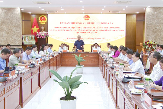 TP Phú Quốc: Khiếu nại trong lĩnh vực đất đai chiếm hơn 96%, có nguy cơ ảnh hưởng đến công tác đảm bảo an ninh, trật tự xã hội
