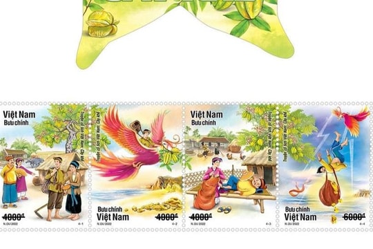 Phát hành bộ tem 'Truyện cổ tích Việt Nam: Cây khế'