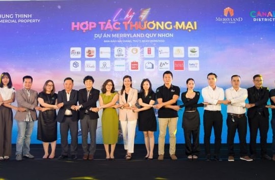 Hung Thinh Commercial Property ký thỏa thuận hợp tác thương mại cùng 17 thương hiệu bán lẻ hàng đầu tại Canal District (MerryLand Quy Nhơn)