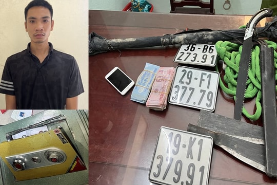 Siêu trộm liên tỉnh sa lưới