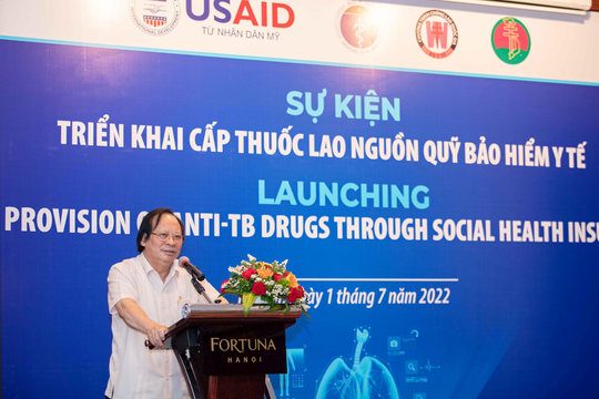 Bảo hiểm y tế chi trả thuốc điều trị lao từ 1/7