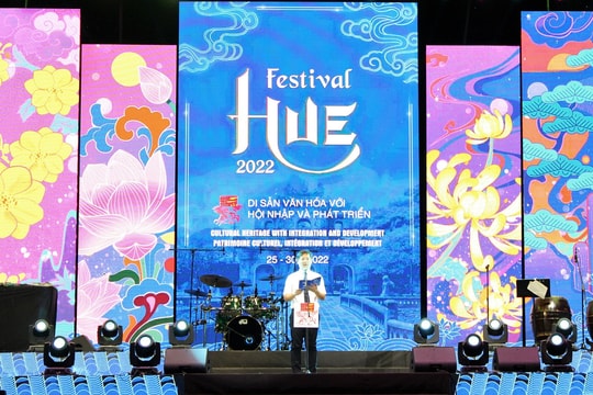 Đêm Gala âm nhạc “Chào Huế” khép lại Tuần lễ Festival 2022