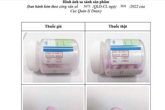 Bộ Y tế phát hiện thuốc giảm đau, hạ sốt giả trên thị trường