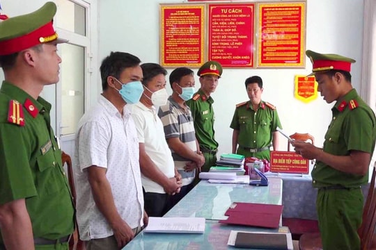 Bắt nguyên Chủ tịch xã cùng 2 Giám đốc liên quan đến công trình nước sạch