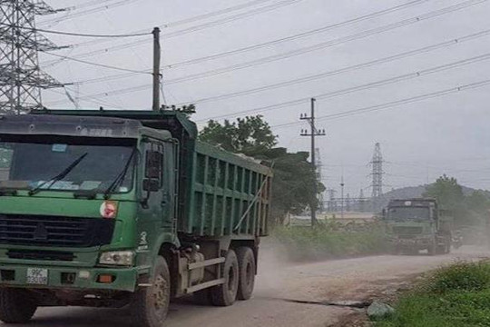 CSGT Bắc Ninh xử lý trên 300 trường hợp xe quá tải và cơi nới thành thùng