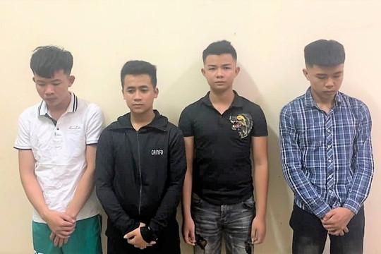 Tạm giữ 5 đối tượng phá hoại vườn dưa hấu của người dân để trả thù