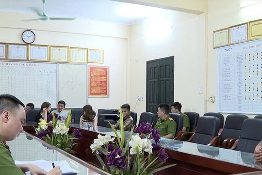 Bắt giữ nhóm thanh niên đang sử dụng ma túy tại quán Karaoke