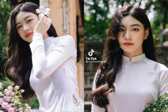 U mê không lối thoát với loạt khoảnh khắc con gái Quyền Linh chụp ảnh cùng áo dài truyền thống, xứng danh 'Hoa hậu tương lai'