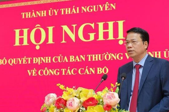 Phê chuẩn miễn nhiệm Phó Chủ tịch UBND tỉnh Thái Nguyên