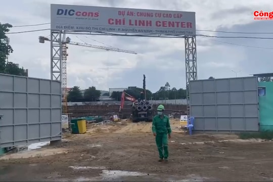 TP Vũng Tàu: Liệu dự án Căn hộ Chí Linh Center có huy động vốn trái phép