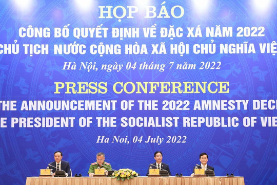 Không đề nghị xét đặc xá người phạm tội hoạt động nhằm lật đổ chính quyền nhân dân