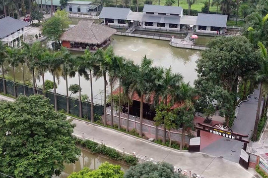 Đông Anh, Hà Nội: Bất chấp quyết định yêu cầu xử lý, Khu sinh thái Vườn Xuân vẫn hoạt động bình thường