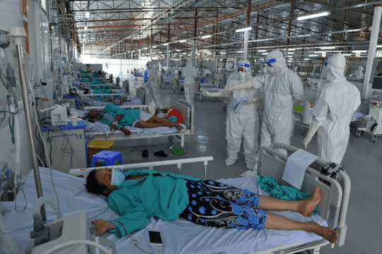 TP.HCM kích hoạt Bệnh viện dã chiến đối phó biến thể phụ BA.4 VÀ BA.5