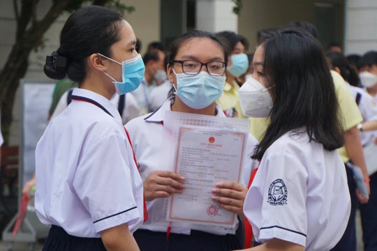 Năm 2022, tỷ lệ tốt nghiệp THPT của thí sinh là 98,57%