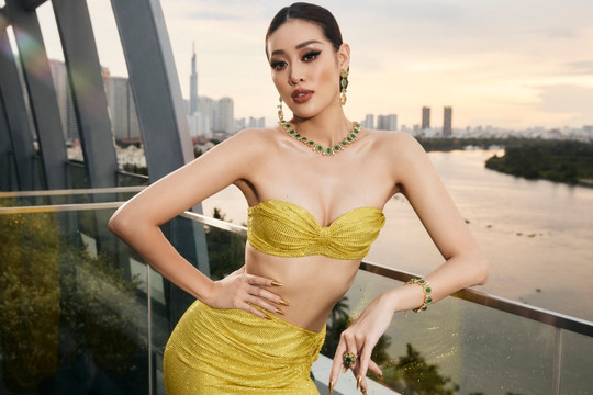 Hoa hậu Khánh Vân khởi đầu hành trình mới qua bộ ảnh đầy cá tính