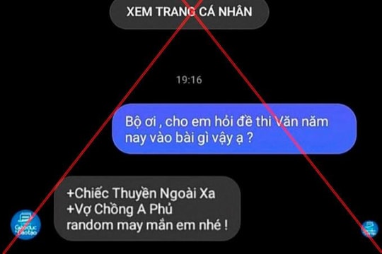 Cá nhân vô ý làm lộ đề thi tốt nghiệp THPT bị xử lý thế nào?