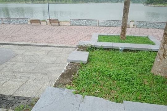 Phú Thọ: Công viên Văn Lang đang có dấu hiệu xuống cấp