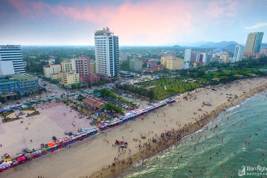 Ngày hội khinh khí cầu lần đầu tiên ở vùng biển Cửa Lò