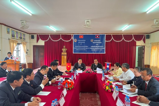 TAND tỉnh Thừa Thiên Huế kết thúc tốt đẹp chuyến công tác tại CHDCND Lào