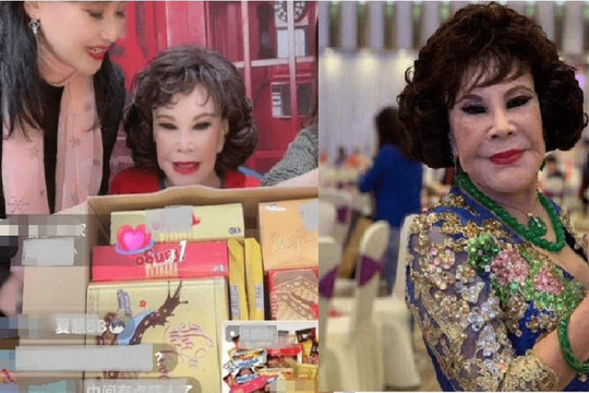 'Thảm họa thẩm mỹ Hong Kong' Hoàng Hạ Huệ tuổi 91 vẫn bán hàng online, cư dân mạng: giống quái vật