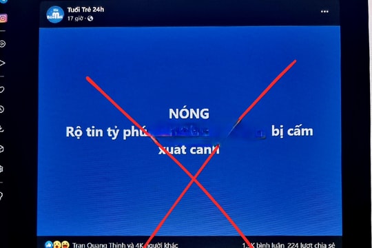 Bộ Công an bác tin đồn cấm xuất cảnh đối với 1 tỷ phú Việt Nam