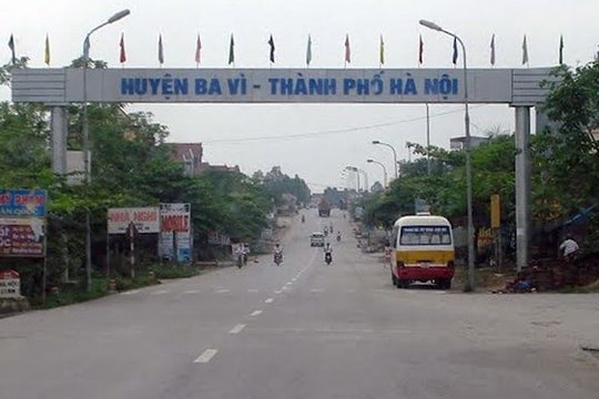 Ba Vì mời đấu giá 26 thửa đất tại 4 vị trí