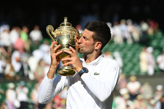 Djokovic đăng quang Wimbledon 2022