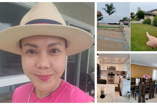 Việt Hương khoe tất tần tận cơ ngơi hoành tráng ở Mỹ, nhìn thôi cũng đủ mê mẩn