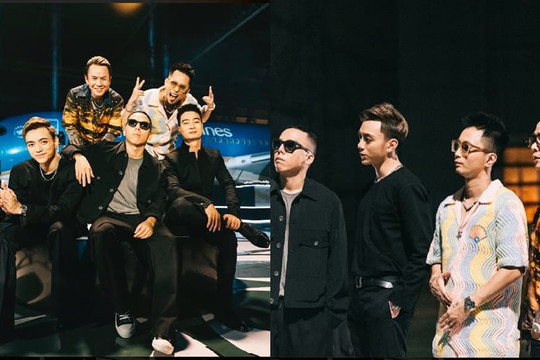 Dàn rapper Vbiz tung bộ ảnh 'chất như nước cất', có vợ con hay còn độc thân vẫn bảnh bao miễn bàn