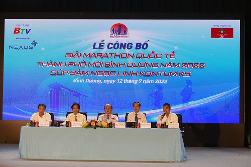 Giải Marathon Quốc tế Thành phố mới Bình Dương năm 2022 diễn ra vào tháng 10
