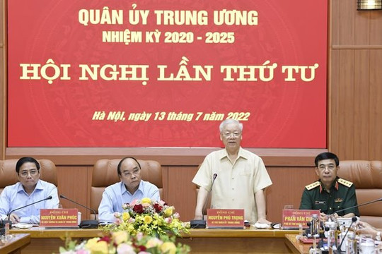 Tổng Bí thư: Thực hiện nghiêm chế độ trực sẵn sàng chiến đấu