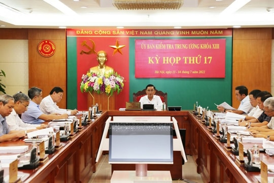 UBKT Trung ương xem xét kỷ luật, đề nghị kỷ luật hàng loạt đảng viên và tổ chức đảng