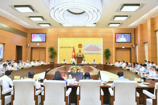 Chủ tịch nước và Chủ tịch Quốc hội chủ trì Hội nghị lấy ý kiến về Đề án Xây dựng Nhà nước pháp quyền XHCN