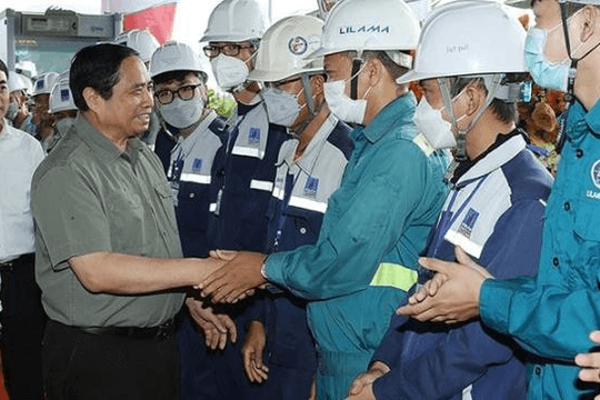 Thủ tướng Chính phủ dự lễ khánh thành nhà máy nhiệt điện Sông Hậu 1