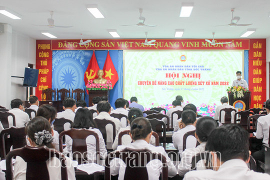 Tìm “điểm nghẽn” để nâng cao chất lượng xét xử