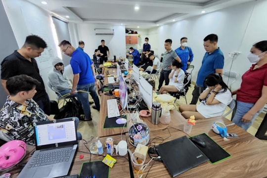 Triệt phá đường dây cho vay nặng lãi hơn 2.000%