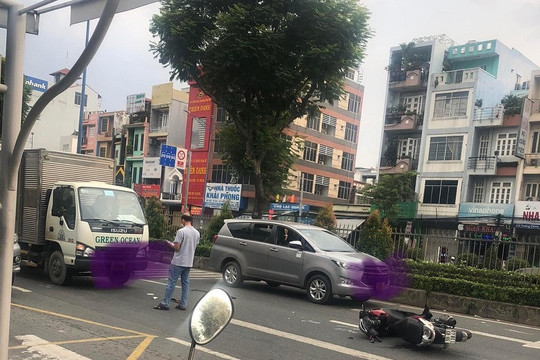TP HCM: Một cán bộ công an tử vong sau va chạm giao thông