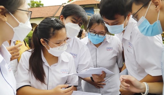 Bộ GD-ĐT công bố phổ điểm thi tốt nghiệp THPT năm 2022